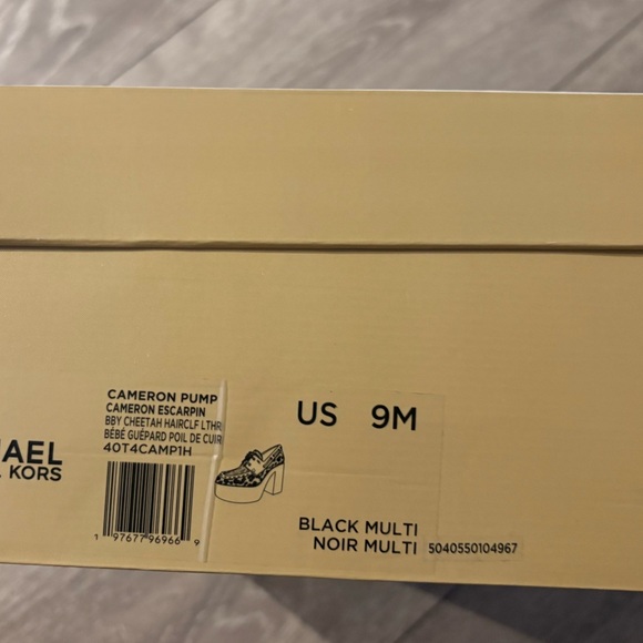 Brand new Michael Kors Cameron women Platform Loafers – Leopard Print 9! - Picture 8 of 13